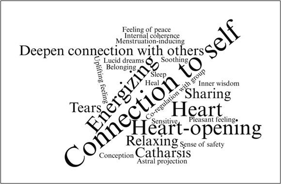 Figure 1 Themes of effects of ceremonies on participants.